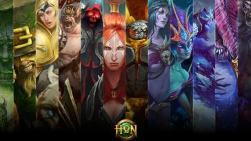 Heroes of Newerth Heroes Black Smith Valkyre Devourer Soul Reaper Pyromancer Pebbles Moon Queen